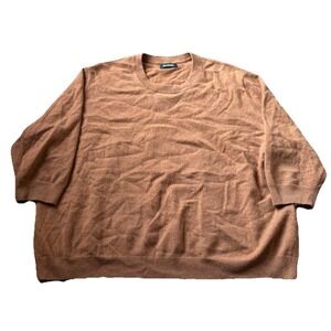 Naadam Sweater Women's XL Cashmere Orange Pullover